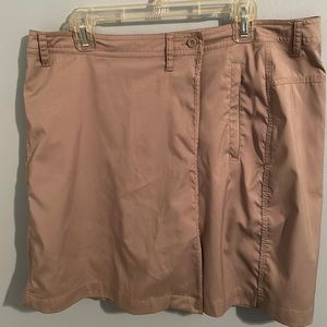 Avia tan coloured skort size medium